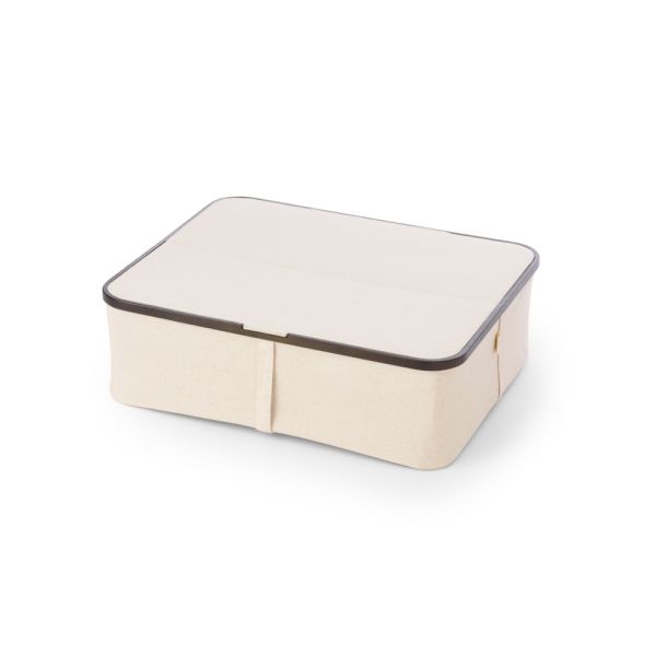AKORE Under the bed storage box with lid_Beige_04